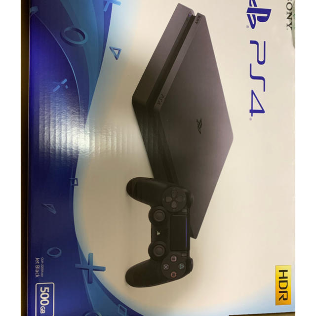 ゲームソフト/ゲーム機本体PlayStation4 ジェット・ブラック 500GB
