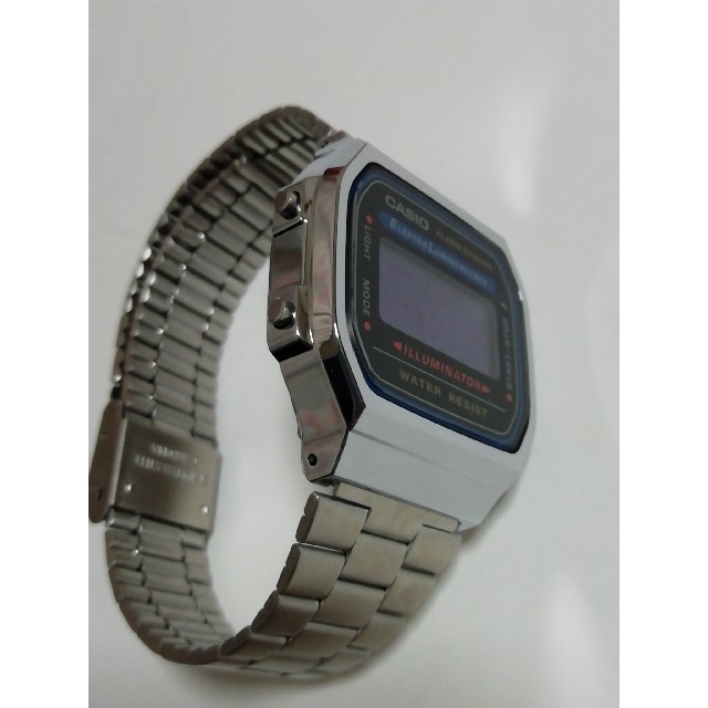 CASIO(カシオ)の【パープル反転】カシオ スタンダード腕時計 A168WA -1 メンズの時計(腕時計(デジタル))の商品写真