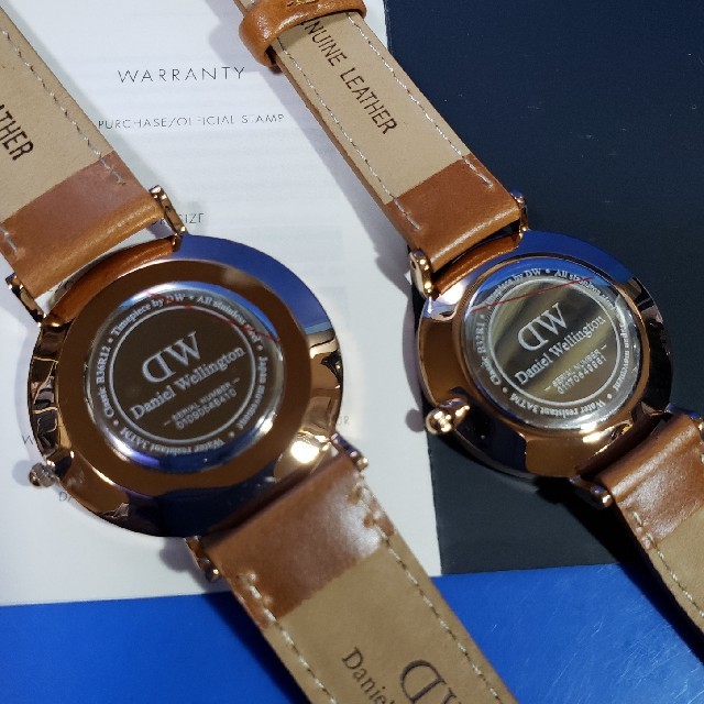 Daniel Wellington(ダニエルウェリントン)の新品❤D.Wウオッチ♥クラシックDURHAMペアセット♥激安価格♥送料無料 レディースのファッション小物(腕時計)の商品写真