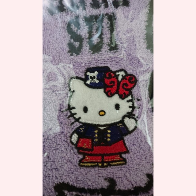 ANNA SUI(アナスイ)の新品 アナスイ キティ コラボ タオルハンカチ サンリオ ANNA SUI レディースのファッション小物(ハンカチ)の商品写真