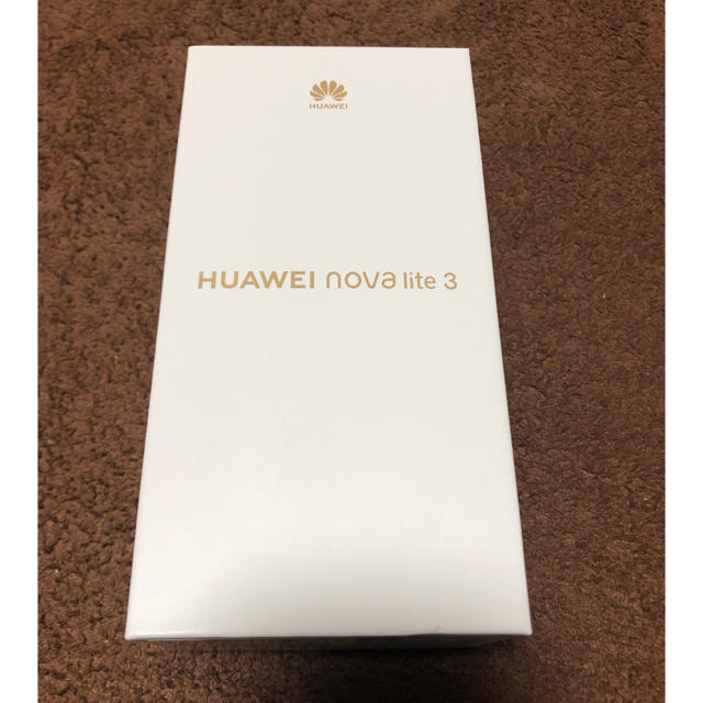ANDROID - HUAWEI nova lite 3 オーロラブルー
