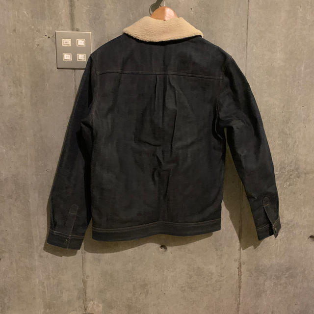 A.P.C(アーペーセー)のA.P.C ボアデニムブルゾン メンズのジャケット/アウター(Gジャン/デニムジャケット)の商品写真