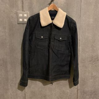 アーペーセー(A.P.C)のA.P.C ボアデニムブルゾン(Gジャン/デニムジャケット)