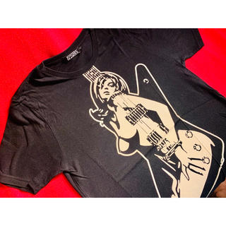 ヒステリックグラマー(HYSTERIC GLAMOUR)のHYSTERIC GLAMOUR 2014SS GUITAR GIRL Tシャツ(Tシャツ/カットソー(半袖/袖なし))