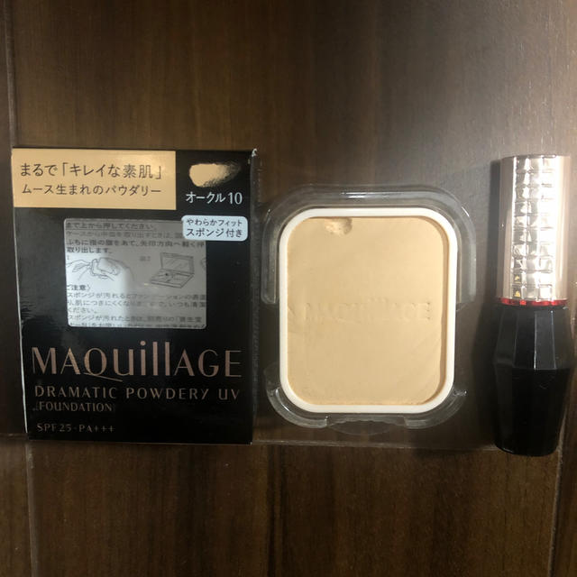 MAQuillAGE(マキアージュ)のマキアージュファンデーションルージュセット コスメ/美容のベースメイク/化粧品(ファンデーション)の商品写真