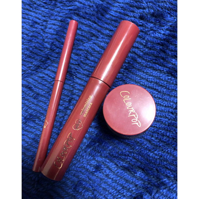 colourpop(カラーポップ)の新品カラーポップ　アイライナー　マスカラキット コスメ/美容のベースメイク/化粧品(マスカラ)の商品写真