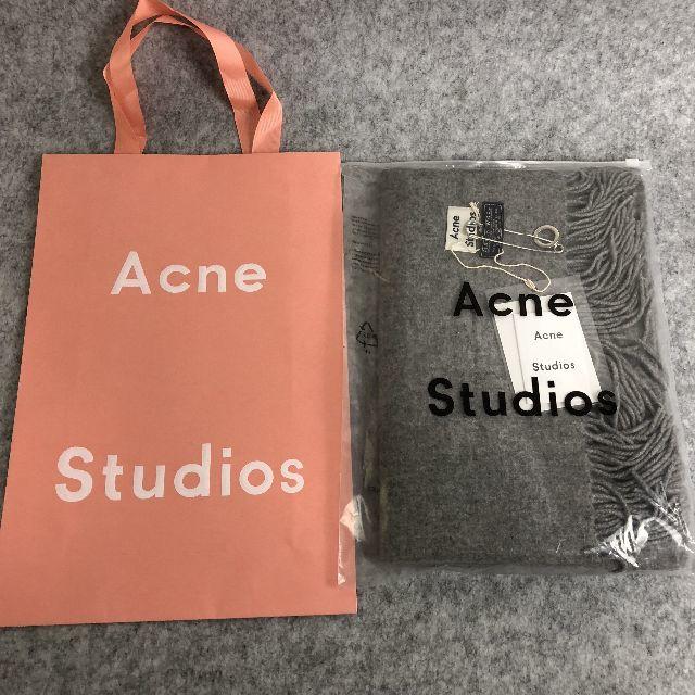 Acne Studiosプレゼントマフラーメランジキャメル男女兼用 正規品