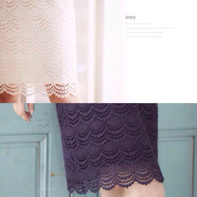 tocco(トッコ)のレースSK❤︎2色セット レディースのスカート(ひざ丈スカート)の商品写真