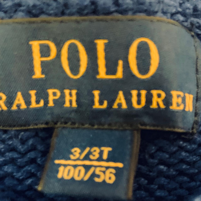 POLO RALPH LAUREN(ポロラルフローレン)のpolo Ralph Lauren  ニット　3T  キッズ/ベビー/マタニティのキッズ服男の子用(90cm~)(ニット)の商品写真