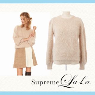 シュープリームララ(Supreme.La.La.)のSupreme.La.La.❤︎ボリュームスリーブアンゴラニット(ニット/セーター)