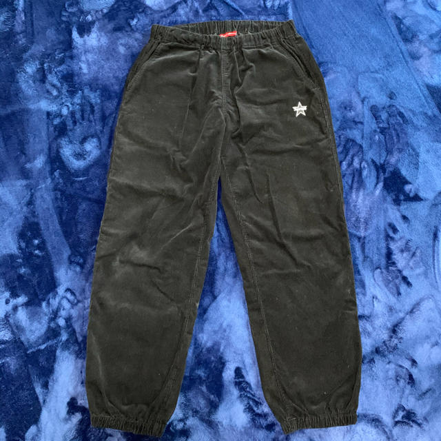 supreme corduroy skate pant M black www.demarestfarms.com