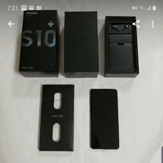 ギャラクシー(Galaxy)のドコモ SC-04L GALAXY S10+ ブラック　SIMフリー(スマートフォン本体)