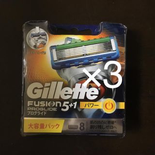 ピーアンドジー(P&G)のジレットフュージョン5＋1　プログライドパワー　8個入り(日用品/生活雑貨)