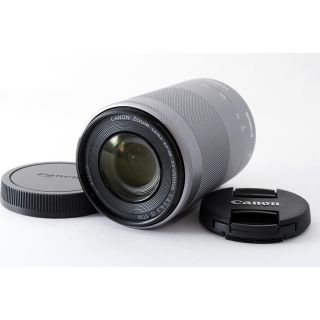 キヤノン(Canon)の☆ミラーレス用望遠☆EF-M 55-200mm IS STM シルバー(レンズ(ズーム))