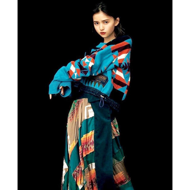 sacai(サカイ)のsacai pendleton メンズのトップス(ニット/セーター)の商品写真