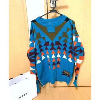 サカイ(sacai)のsacai pendleton(ニット/セーター)