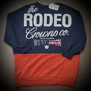 ロデオクラウンズワイドボウル(RODEO CROWNS WIDE BOWL)のRODEO CROWNS ロデオ 109 阿倍野 限定 スウェットワンピ(ミニワンピース)