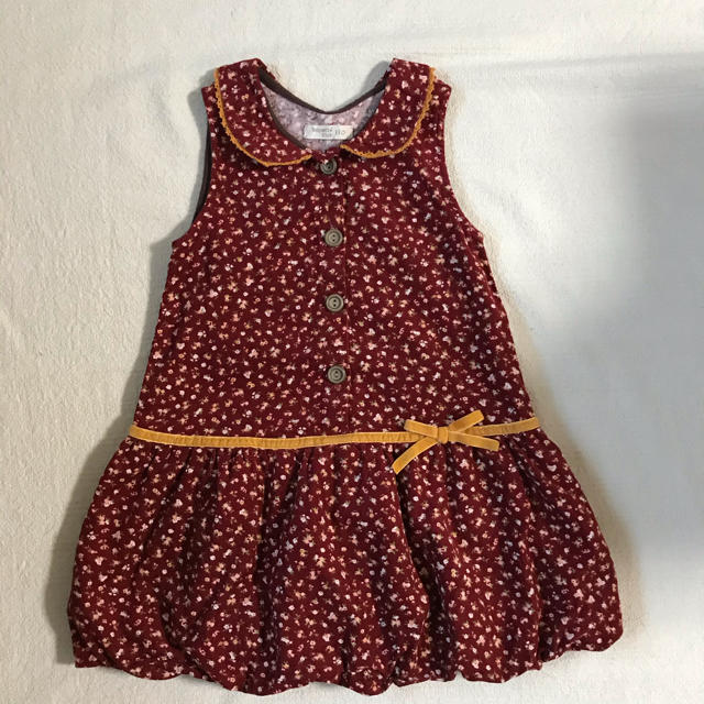 Biquette(ビケット)のキムラタン　biquette ジャンパースカート　110cm キッズ/ベビー/マタニティのキッズ服女の子用(90cm~)(ワンピース)の商品写真