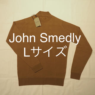 ジョンスメドレー(JOHN SMEDLEY)のJOHN SMEDLEY 30ゲージウール モックネック ニット【新品】(ニット/セーター)