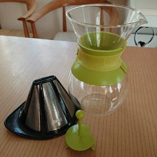 ボダム(bodum)のBODUM プアオーバー  ステンレスフィルター付き 1.0L (コーヒーメーカー)