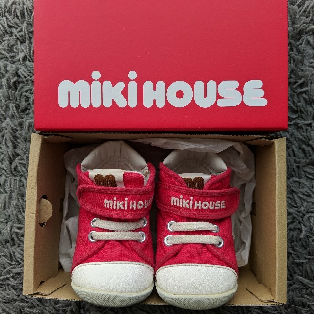 mikihouse(ミキハウス)のミキハウス　ベビーシューズ キッズ/ベビー/マタニティのベビー靴/シューズ(~14cm)(スニーカー)の商品写真