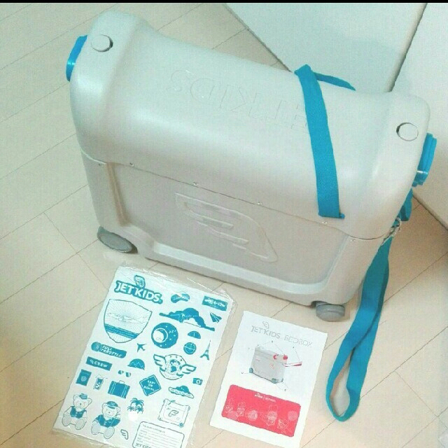 ジェットキッズ 青 ベッドボックス - 旅行用品