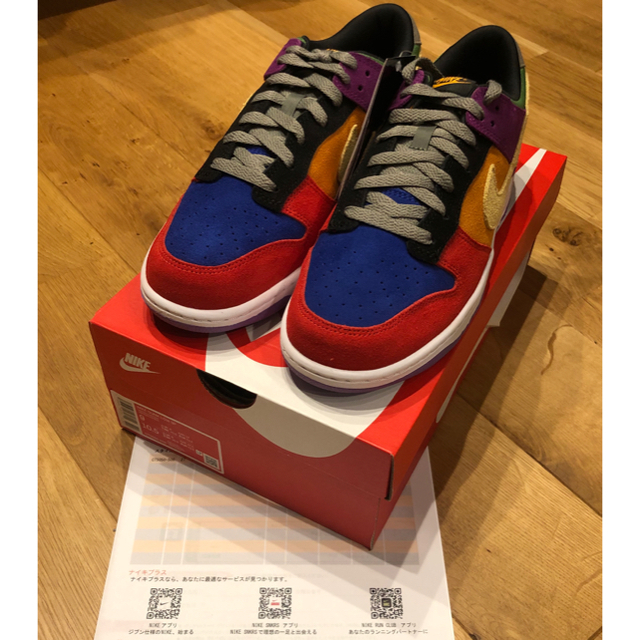 即発送 NIKE DUNK LOW VIOTECH 27cm - スニーカー