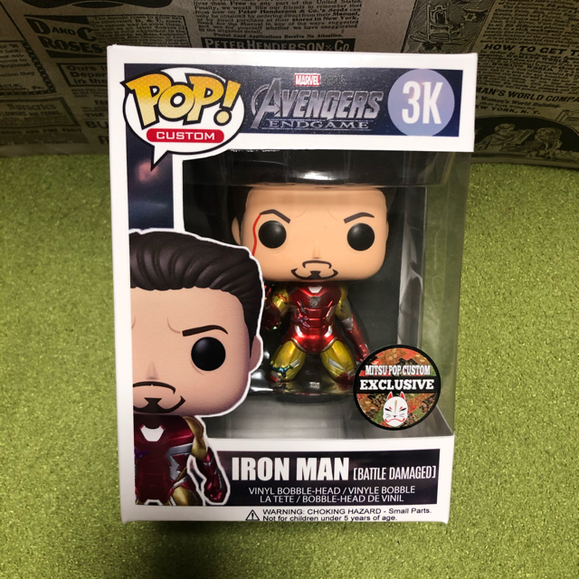 Funko pop エンドゲーム アイアンマン ファンコ ポップの通販 by pop collector warehouse|ラクマ funko POP! アイアンマン エンドゲーム