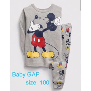 ベビーギャップ(babyGAP)のベビーギャップ　ミッキー  パジャマ(パジャマ)