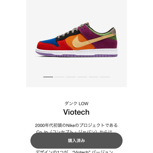 NIKE(ナイキ)の ナイキ ダンク LOW 29cm メンズの靴/シューズ(スニーカー)の商品写真