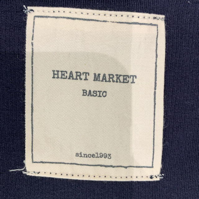 Heart Market(ハートマーケット)のHEARTMARKET スウェットパーカー アウター ネイビー  レディースのジャケット/アウター(その他)の商品写真