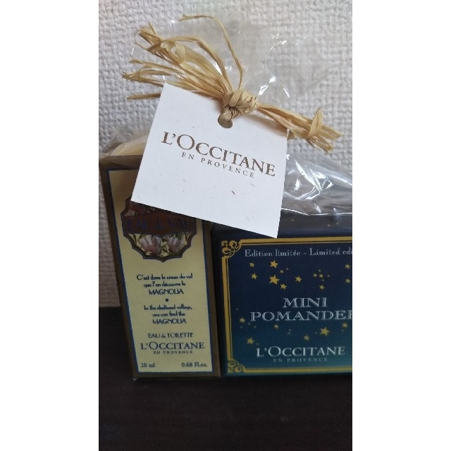 L'OCCITANE(ロクシタン)のL'OCCITANE 廃盤品 マグノリア オードトワレ、ステラポマンダー セット コスメ/美容の香水(香水(女性用))の商品写真