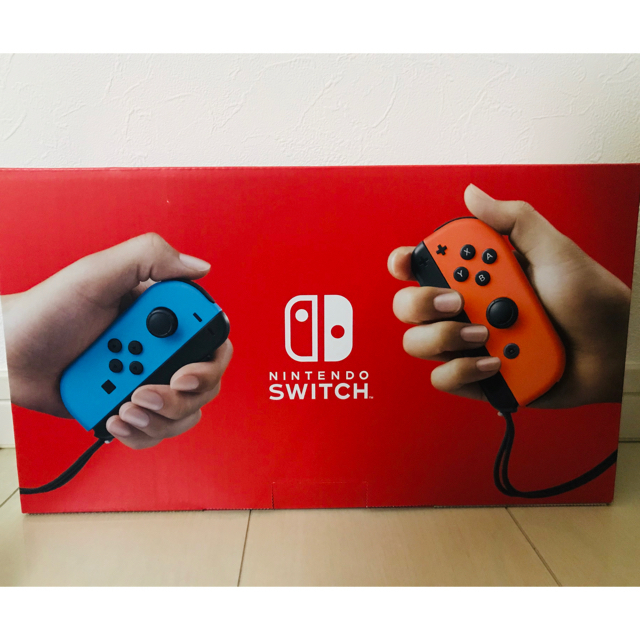 家庭用ゲーム機本体NintendoSwitchJOY-CON(L)ネオンブルー/(R)ネオンレッド