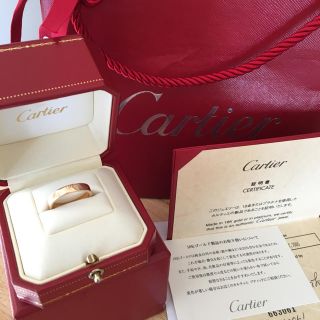 カルティエ(Cartier)のカルティエ　Cartier ハッピーバースデー　リング　K18PG(リング(指輪))