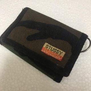 ステューシー(STUSSY)のstussy 財布　迷彩　ウォレット　ステューシー(折り財布)