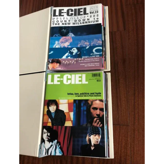 L'Arc-en-Ciel ラルク LE-CIEL 会報&専用バインダー | フリマアプリ ラクマ