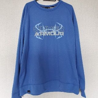 アンダーアーマー(UNDER ARMOUR)のアンダーアーマー　トレーナー　青(トレーニング用品)