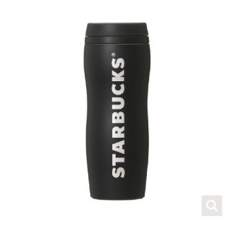 スターバックスコーヒー(Starbucks Coffee)のカーヴドステンレスボトルマットブラック355ml(タンブラー)