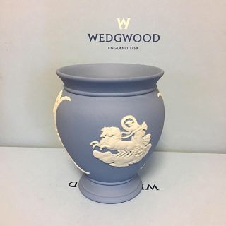 ウェッジウッド(WEDGWOOD)の新品 未使用 Andy様 ウェッジウッド ジャスパー  花瓶 フラワーベース (花瓶)