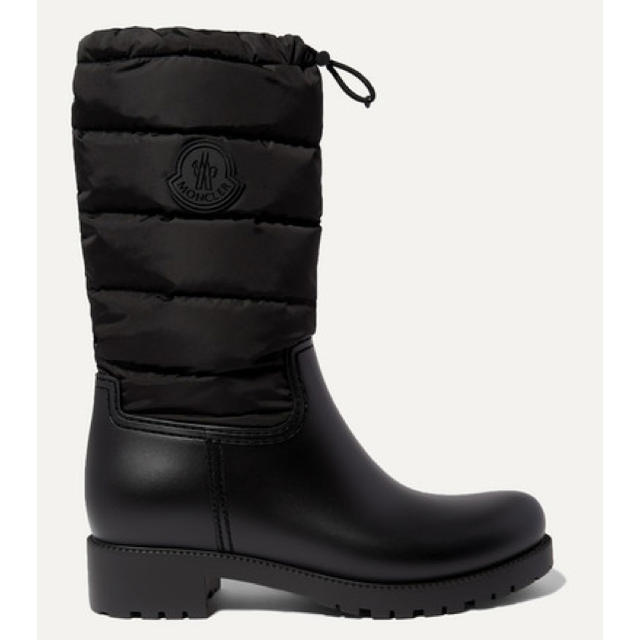 カラーブラック黒37 新品 MONCLER  Ginette padded boots ブーツ