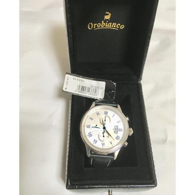 2021新商品 Orobianco OR-0040-25 ブルー ジョナサン様用　★オロビアンコ腕時計 - 腕時計(アナログ)