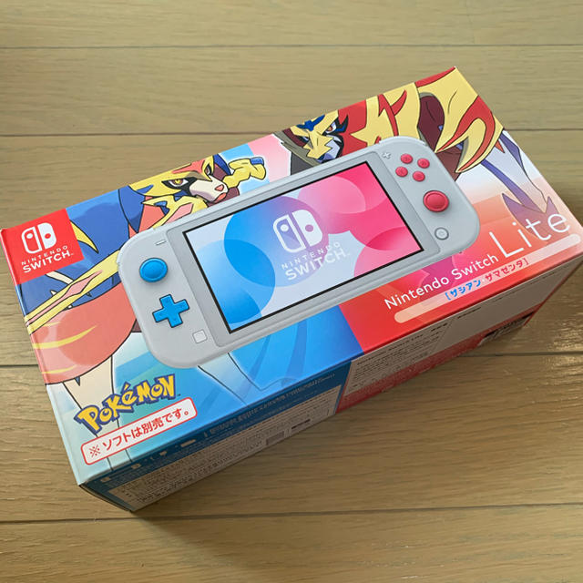 【新品未使用】Nintendo Switch Lite ザシアン・ザマゼンタゲームソフト/ゲーム機本体