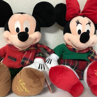 ディズニー(Disney)のミッキーマウス & ミニーマウスぬいぐるみ(ぬいぐるみ)