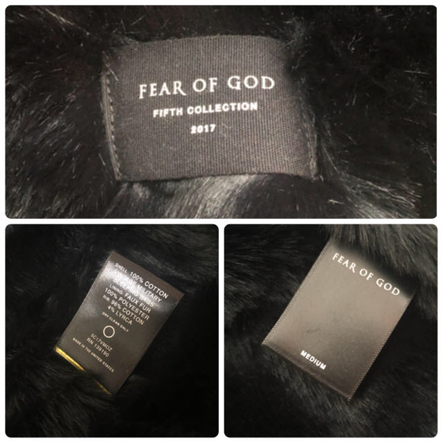 FEAR OF GOD(フィアオブゴッド)のFear Of God Vintage Military Faux Rabbit メンズのジャケット/アウター(ミリタリージャケット)の商品写真