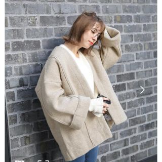 トゥデイフル(TODAYFUL)のまちょ様専用 select Moca ニットコート カーディガン(カーディガン)