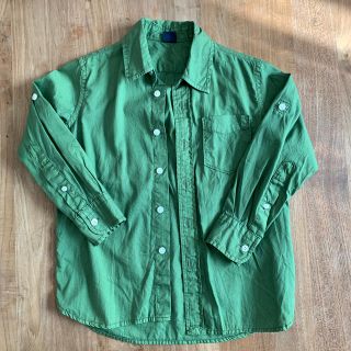 ギャップキッズ(GAP Kids)のGAP シャツ120cm 6-7years green(ブラウス)