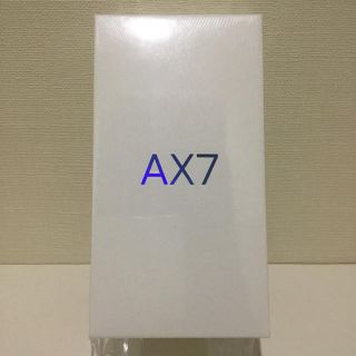 アンドロイド(ANDROID)の【新品・未開封】OPPO AX7 ゴールド（SIMフリー）※残債なし(スマートフォン本体)