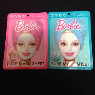 バービー(Barbie)のバービー マスクシート 2枚(パック/フェイスマスク)