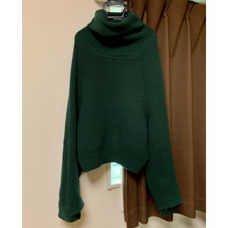 トーガ(TOGA)のTOGA PULLA 切り返し　リブニット　トーガ　プルオーバー　17AW(ニット/セーター)