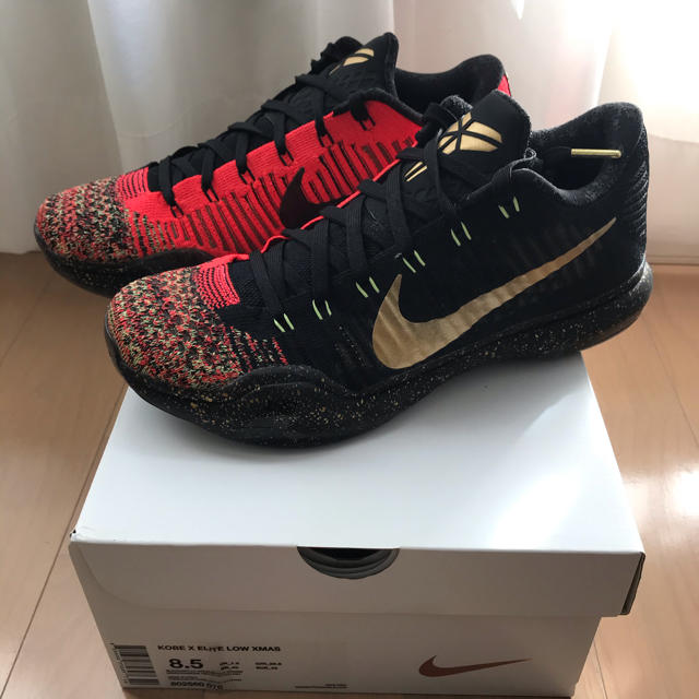 NIKE KOBE Ⅹ elite lowクリスマス